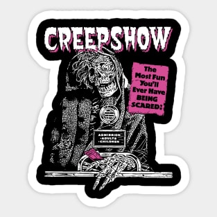 Creepshow redesigned poster Sticker